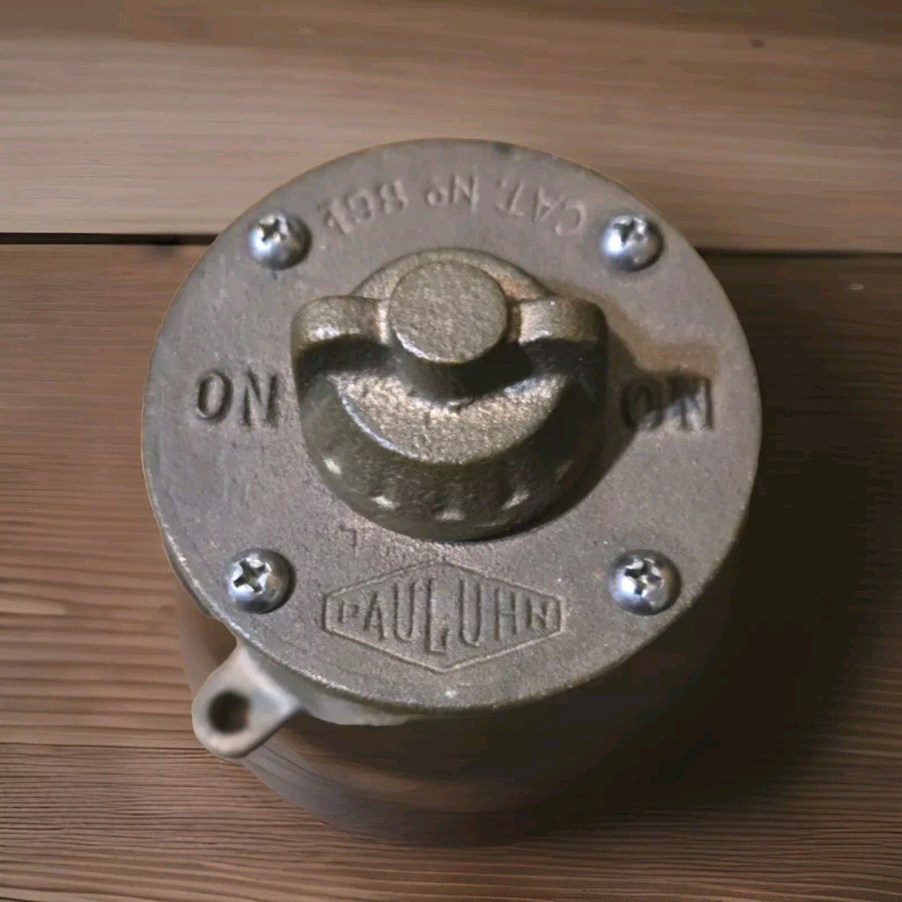 Paul Uhn Rotary Switch Brass