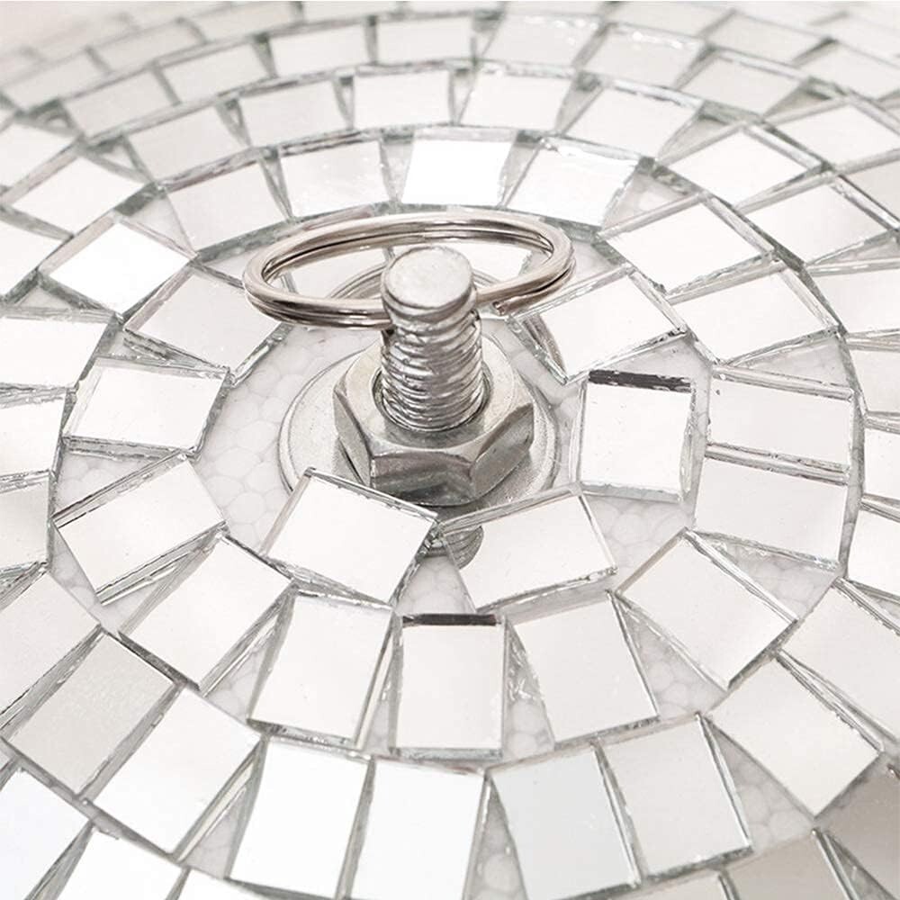 NEW! 8 INCH MIRRORED GLASS DISCO BALL