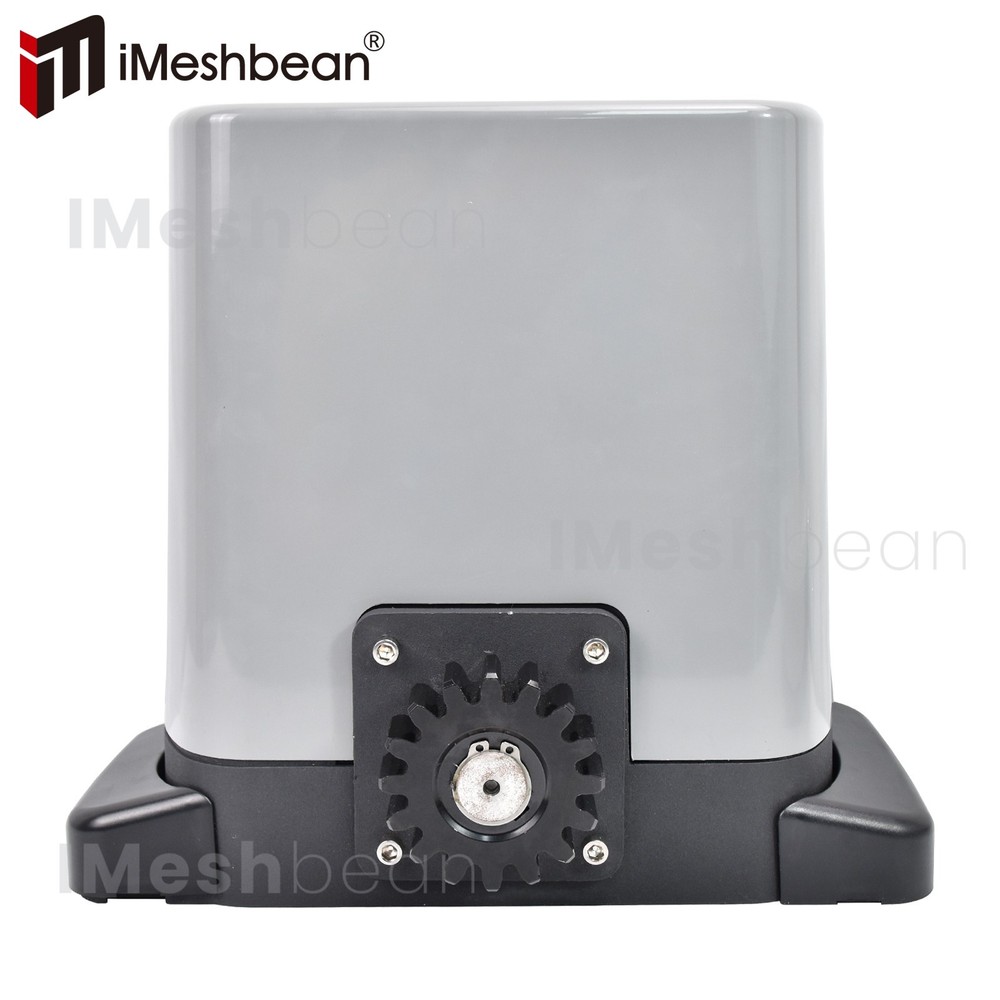 1800LBS Automatic Sliding Gate Opener Rack Driven APP+Keypad+4 Remote Controls