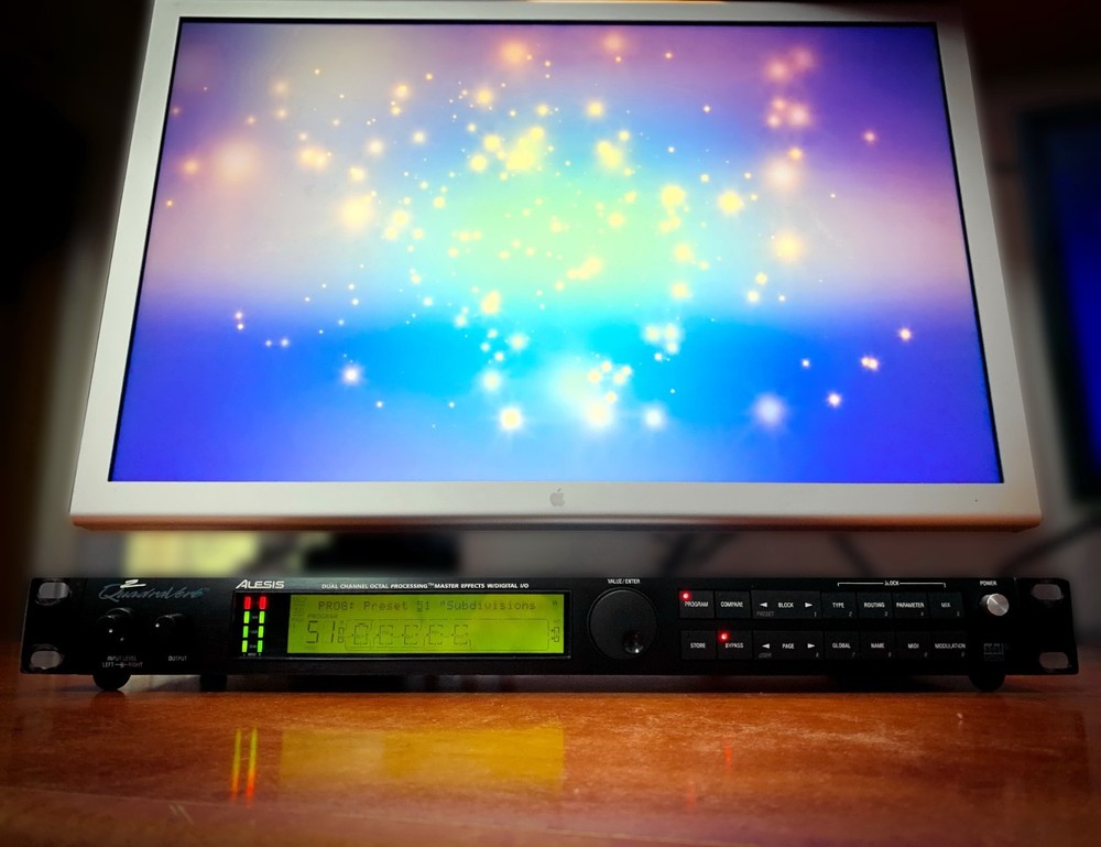 Alesis QuadraVerb 2 🌈RaRe🌈 Multi Effects Processor Rack