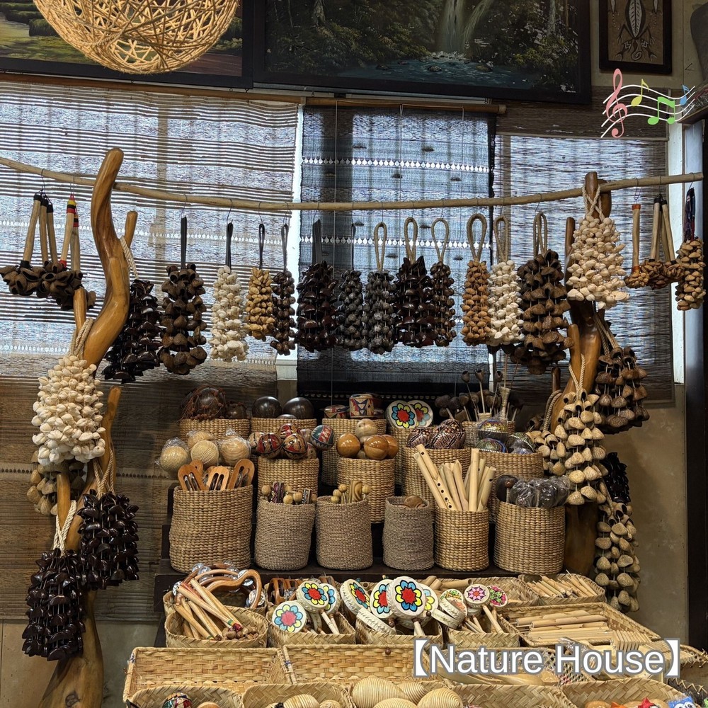 【Import Duties Apply】Natural Shell Hand Rattle Handmade Shaker Percussion Shaker