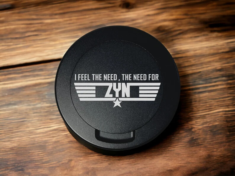 Metal Zyn Can Container