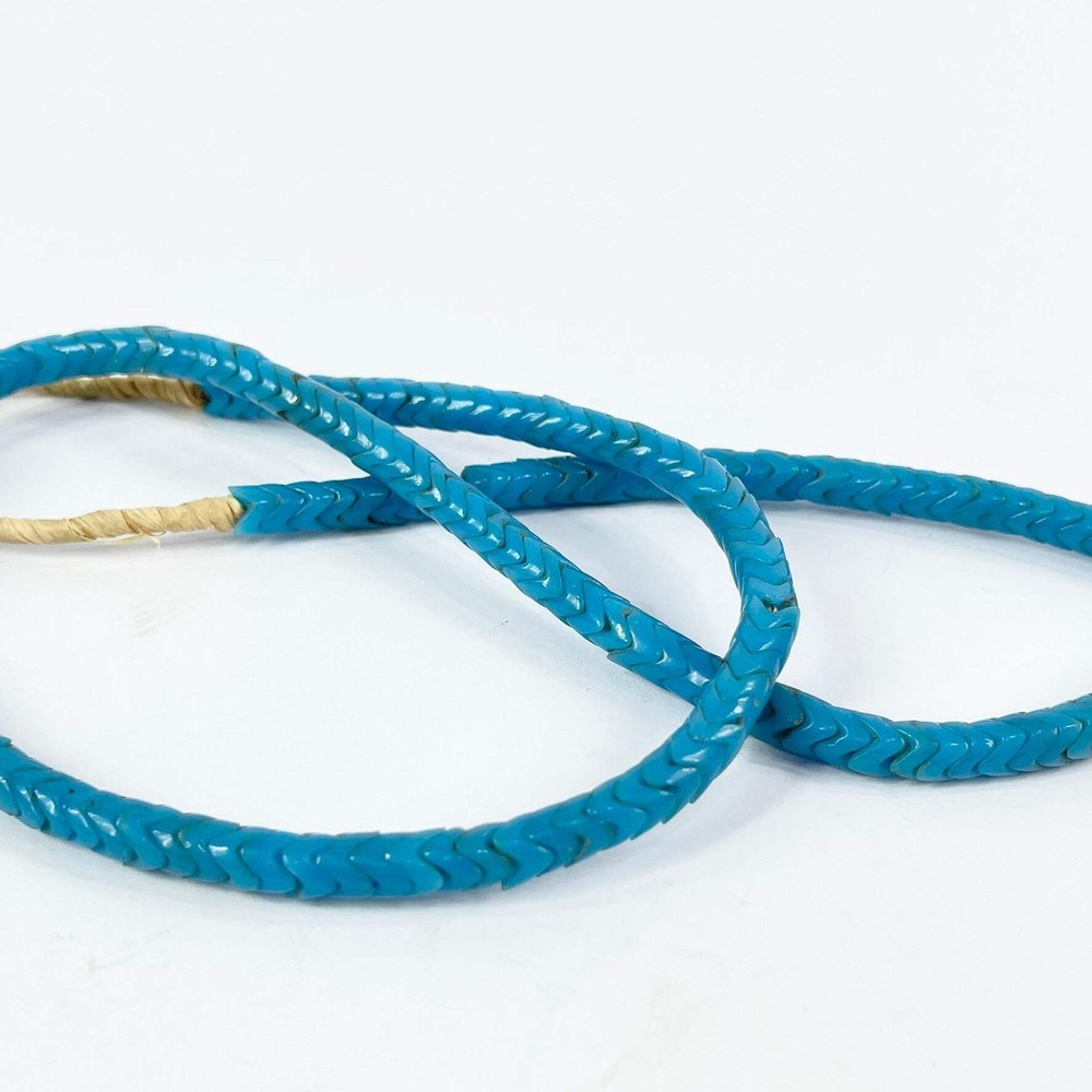 Interlocking Snake Beads Turquoise Bohemian