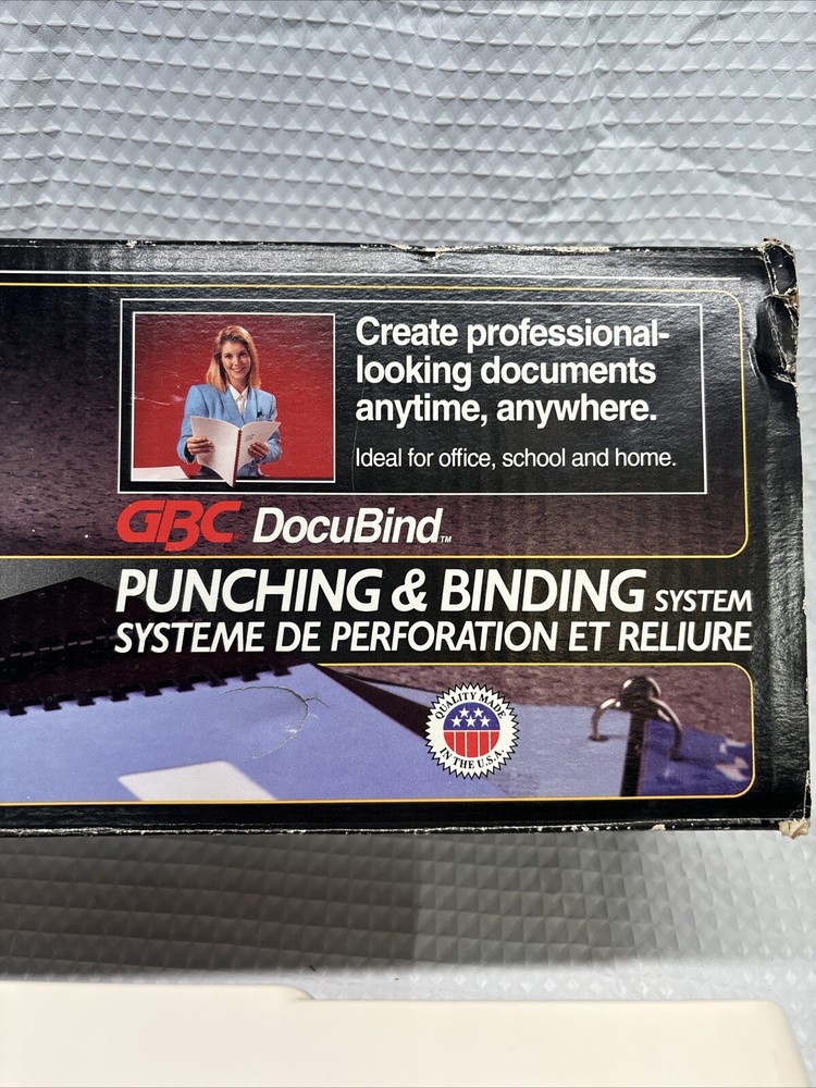 GBC DocuBind Heavy Duty 3-Hole Punch And Binding System