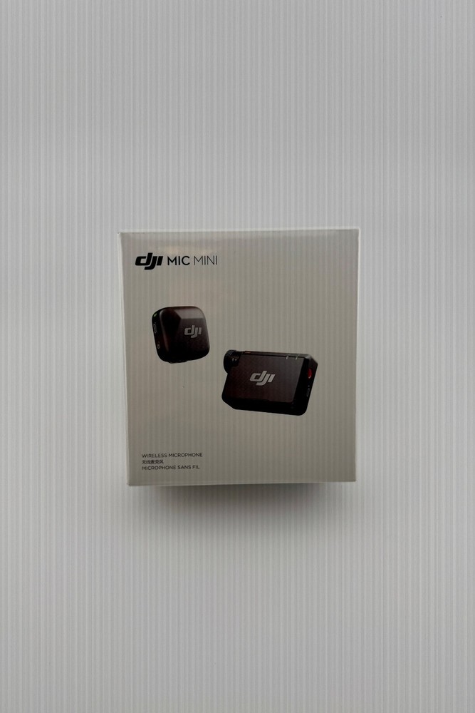 DJI Mic Mini (1TX+1RX),Wireless Lavalier Microphone for iPhone/Camera/Android