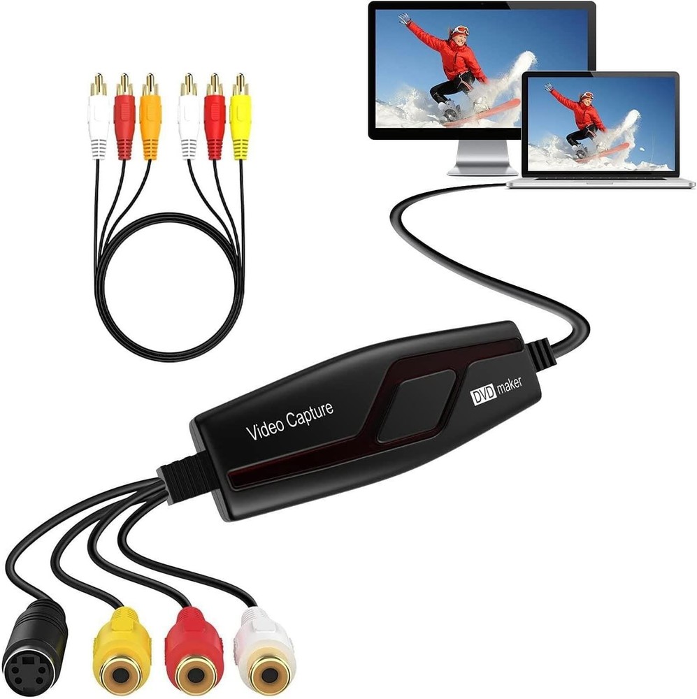 Mini DV to Digital Converter RCA USB Video Capture