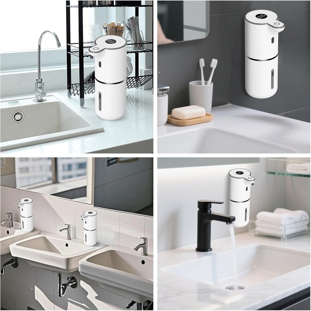 Rechargeable Touchless Soap Dispenser Pair