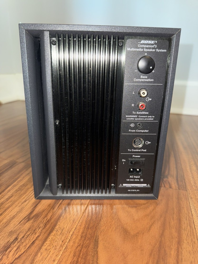 Bose Companion 3 Multimedia ComputerSpeaker System