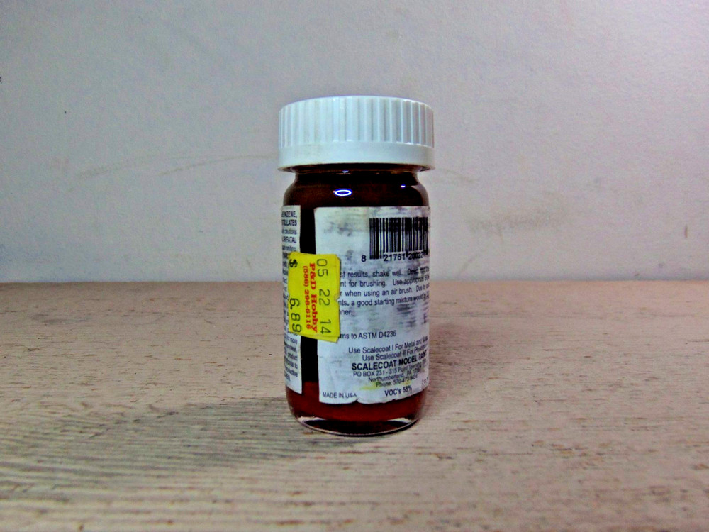 Scalecoat 2 Model Paint Oxide Red 2 oz.