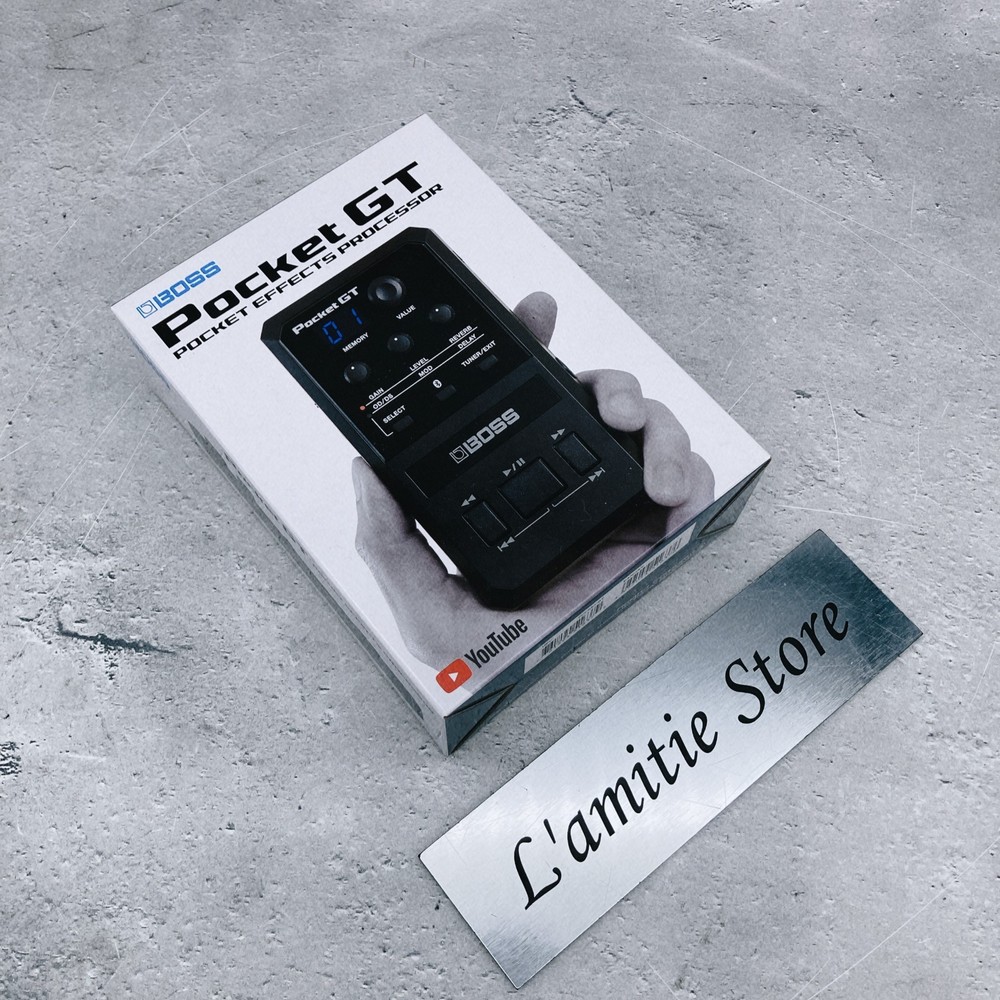 BOSS Pocket Gt Pocket Effects Processor Tone Studio Bluetooth USB PocketGt Japan