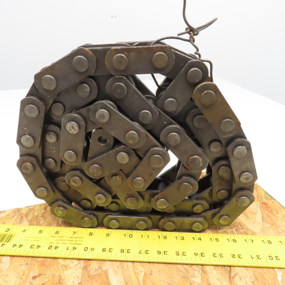 1.654" Pitch Cottered Conveyor Roller Chain 9'