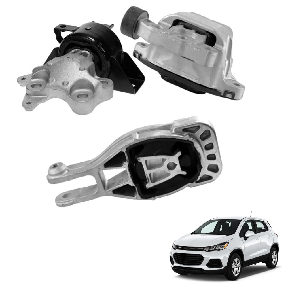 3pcs Engine Auto Trans Mount for Trax 2017-2018 1.8L EM-4227