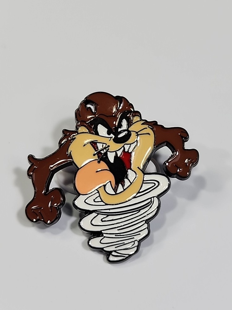 Tasmanian Devil Tornado Lapel Pin Cartoon Character *