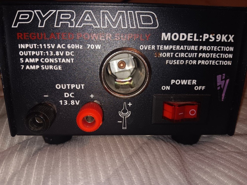 PYRAMID POWER SUPPLY FOR CB RADIO