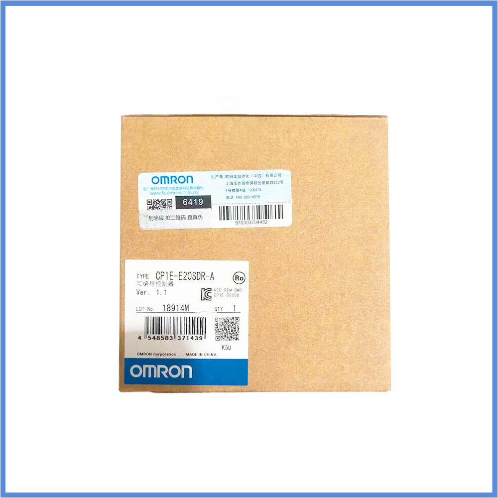 Omron CP1E-E20SDR-A Programmable Controller New in box