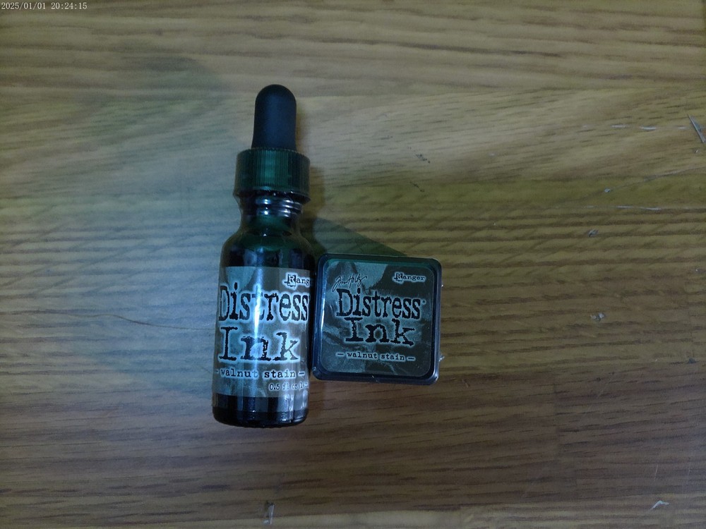 Tim Holtz Distress Ink Pad + Reinker Bundle - Walnut Stain