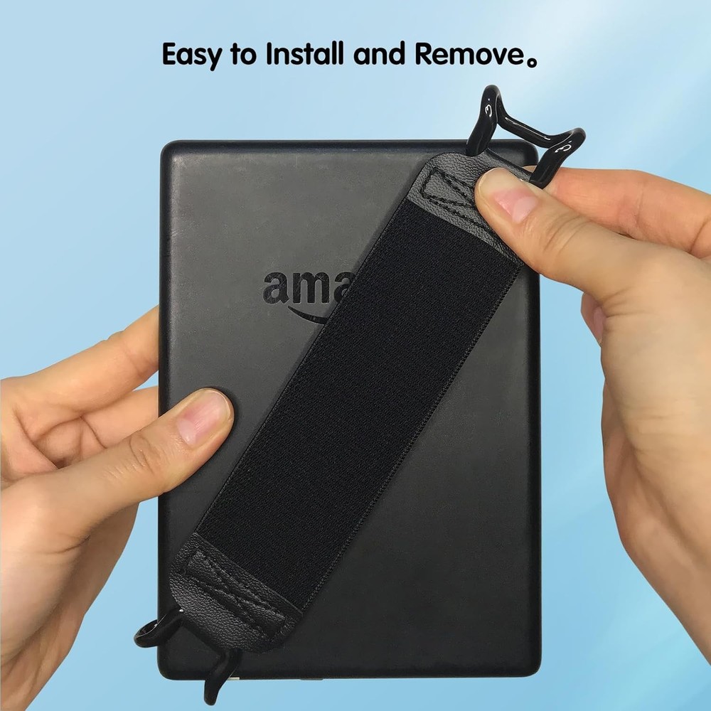 hand strap holder grip for tablet and ebook reader devices