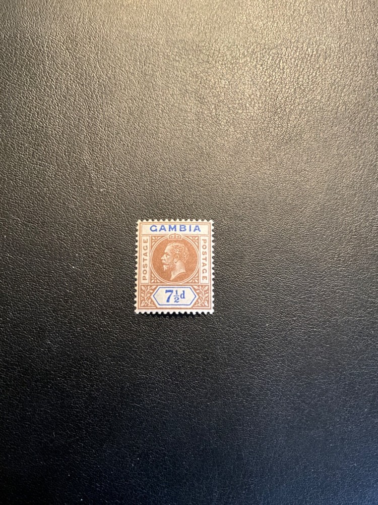 Stamps Gambia Scott #79 hinged