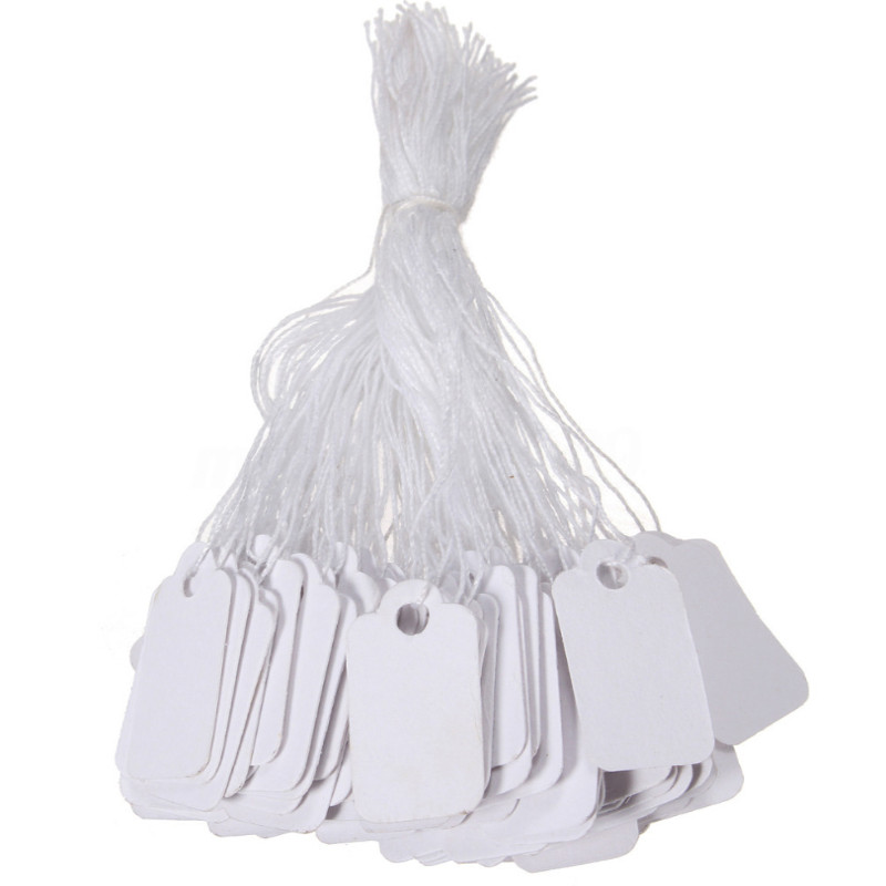 Pack of 100 Marking Tag Price Tags Display Tags with