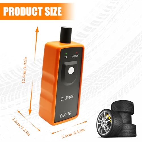 TPMS Relearn Tool for GM Tire Sensor, TPMS Programming Tool, EL-50448 OEC T5