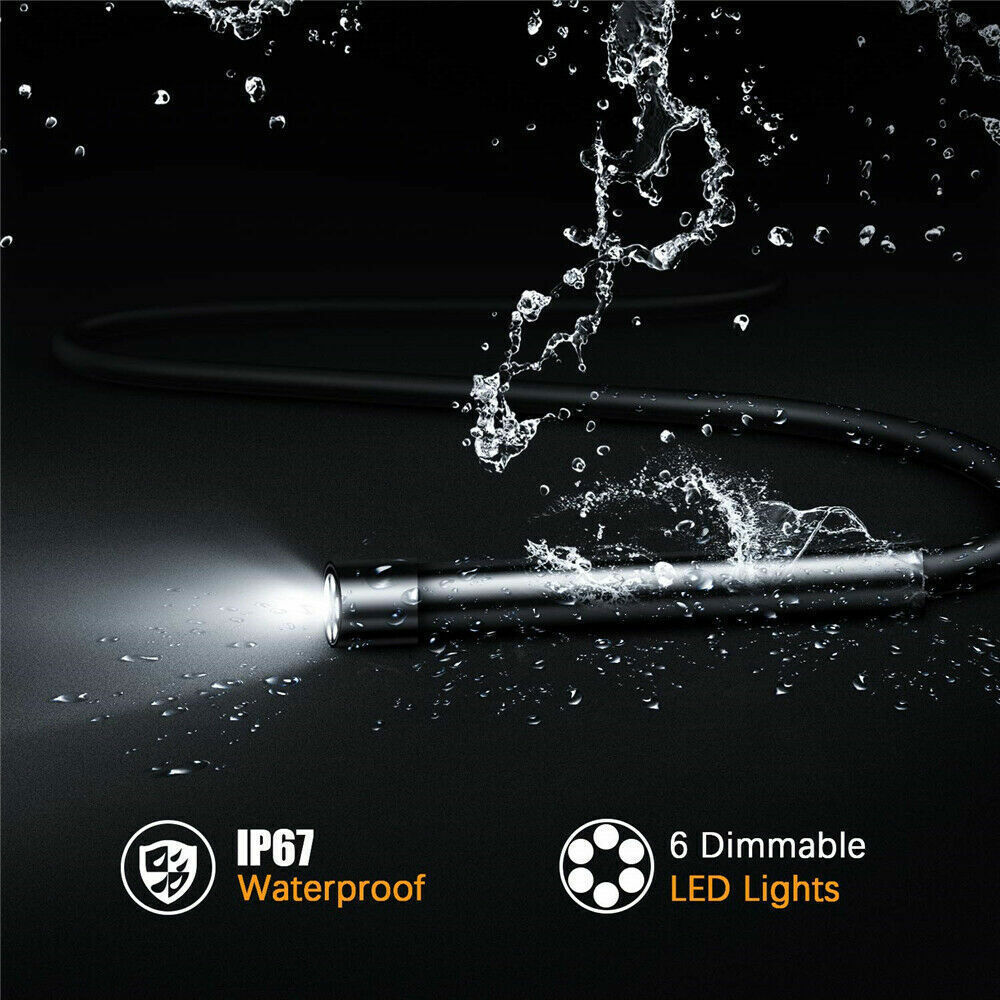 Wireless Wifi 10m HD Endoscope Camera Borescope Inspection For Android iPhone