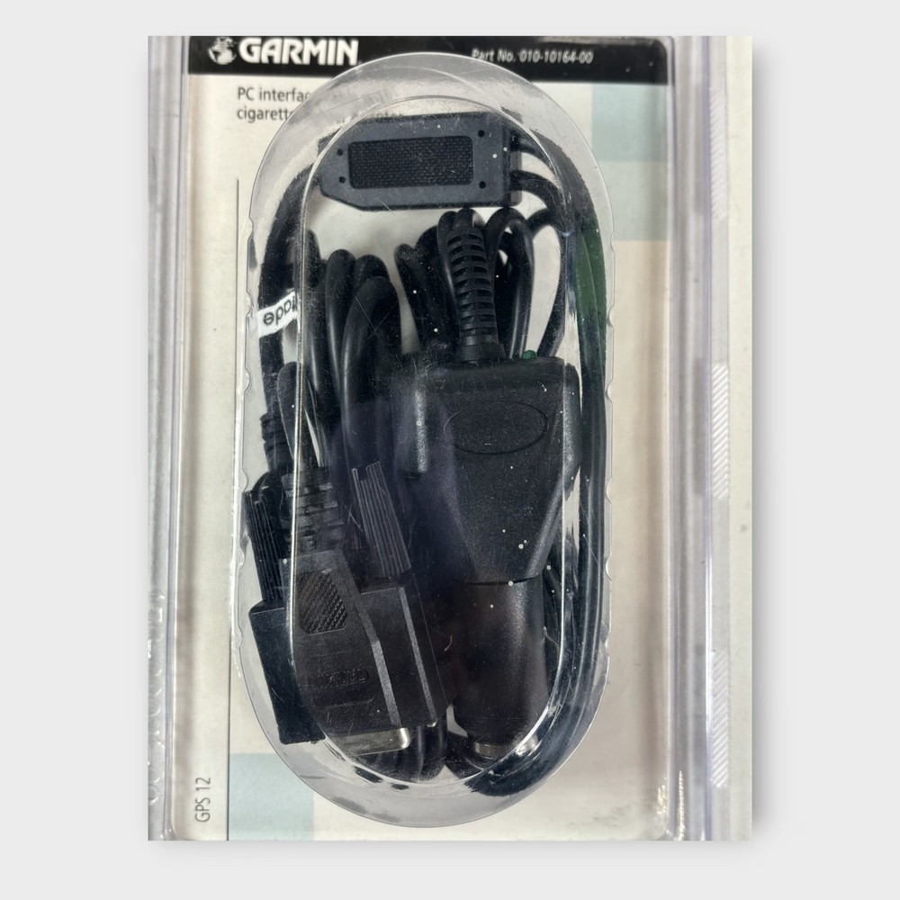 Garmin 010-10164-00 PC Interface Cable with Cigarette Lighter Adapter