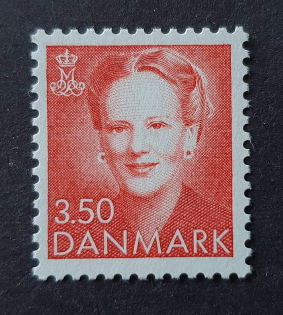 1990 DENMARK DANMARK DEFINITIVE 3,50KR VF MNH