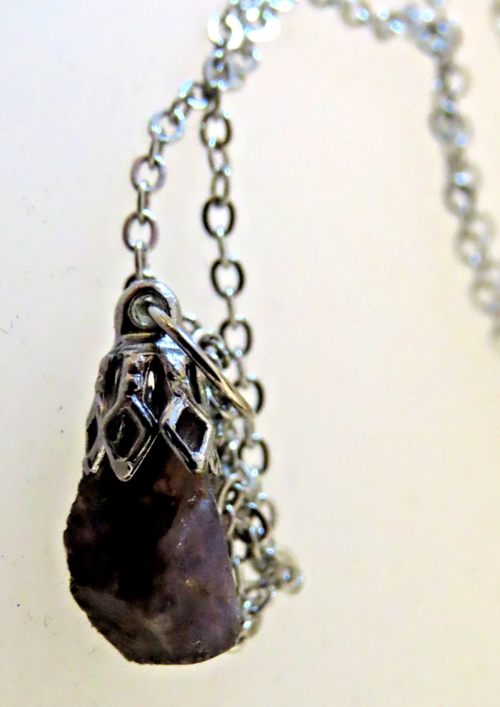 Natural Blue Sapphire Pendant RAW