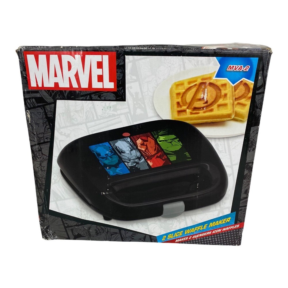 Marvel Avengers Waffle Maker MVA-2 Kitchen Appliance