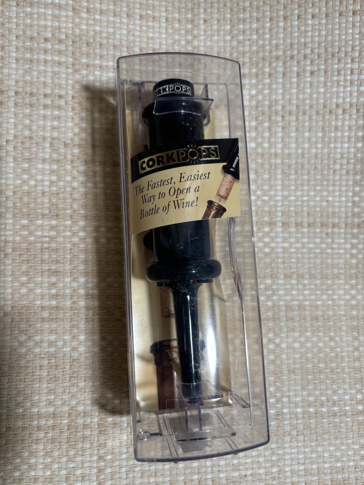 Cork Pops With Cartridge Black