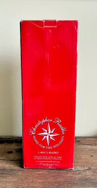 Christopher Radko SCOTTISH DELIGHT musical nutcracker Ltd Edition #1027 of 2500