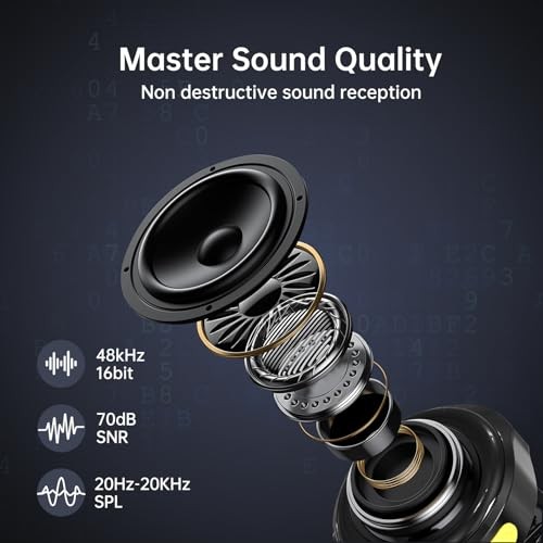 Wireless Lavalier Microphone for iPhone/Android, 2 TX + 1 USB C 2TX + 1RX