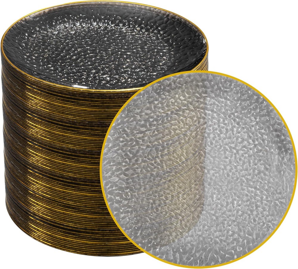 Rubtlp Graduat Bla Plastic Dert Plates, Bla Plastic Appetizer