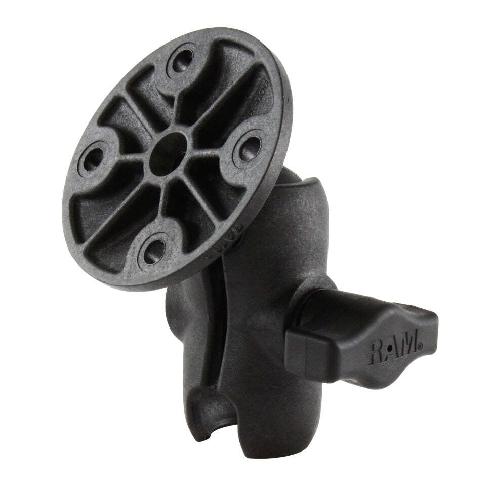 RAP-B-103U-A RAM Composite Double Socket Arm with Round Pl...