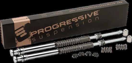 Progressive Suspension Monotube Cartridge Fork Kit Harley Softail Custom 07-10
