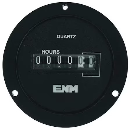 Enm T55b2a Electro-Mechanical Hour Meter, 2.68 In.