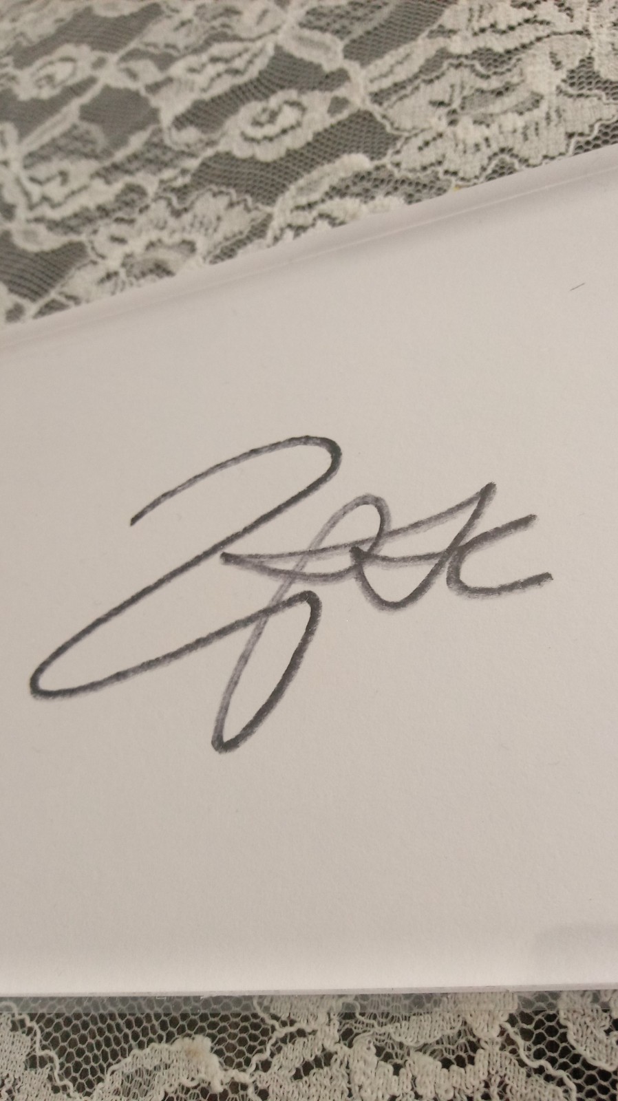 SIGNED Tupac Shakur AUTOGRAPHED 4x6 Paper Card RARE Rap Music HTF Legendary 2PAC