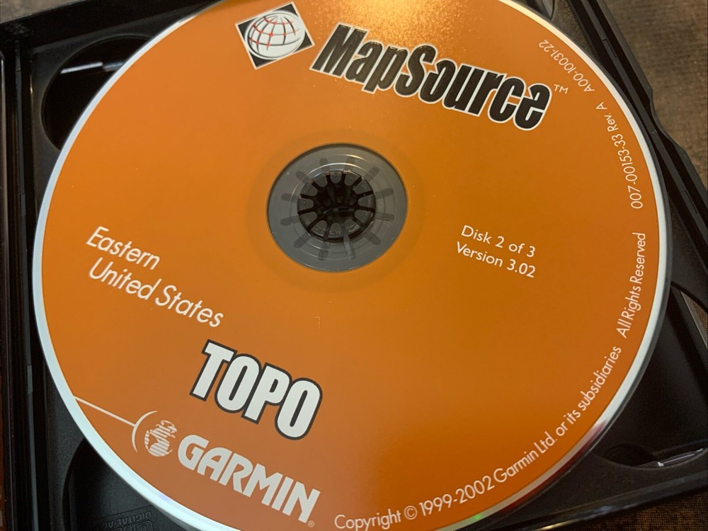 Garmin MapSource United States Topo 4 CD-ROM Set - Version 3.02