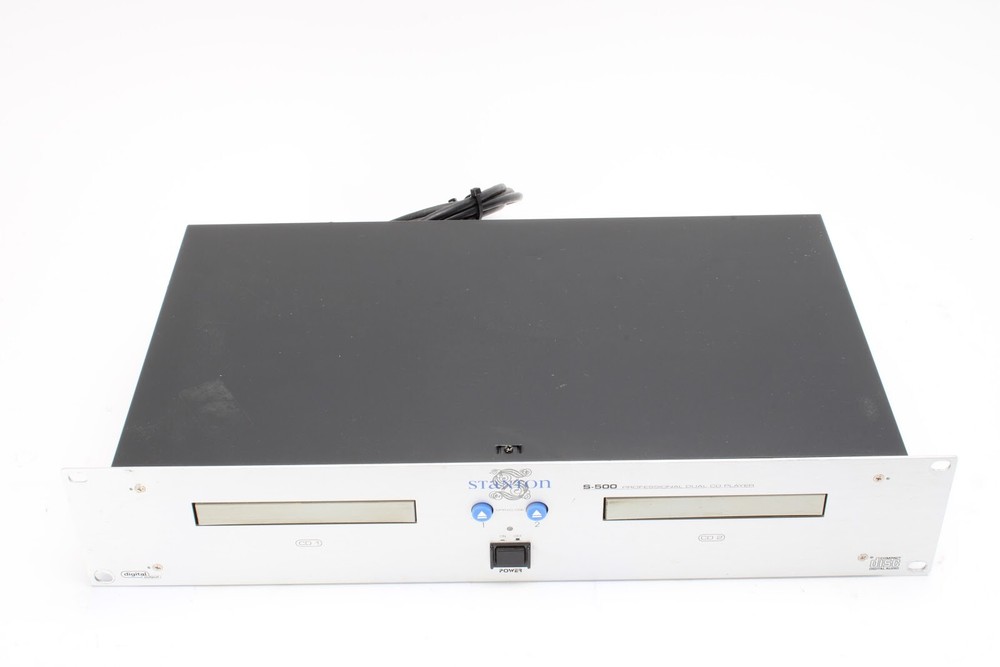 Stanton S-500 Dual CD Player With Control Module and 1x Com Cable