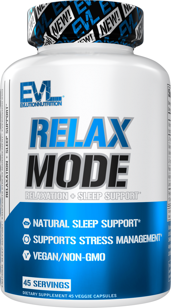 Evlution Nutrition Relax Mode - Natural Sleep Support - 45 Servings