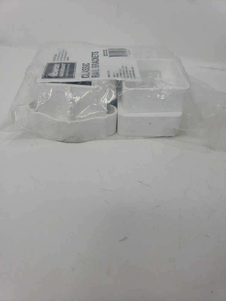 ArmorGuard Classic White Plastic Line Rail Hardware Kit