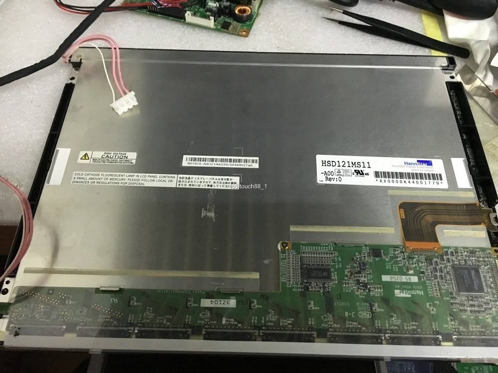 Original HSD121MS11 12.1" LCD screen dispay panel For HANSTAR 800*600