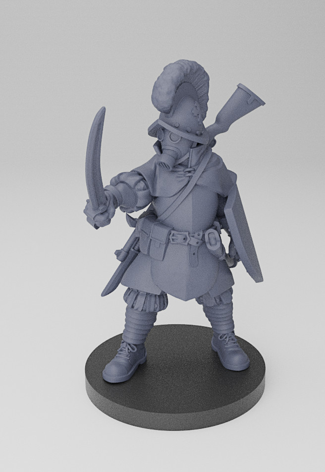 Papal Forces | Trench | 32mm | Print on Demand