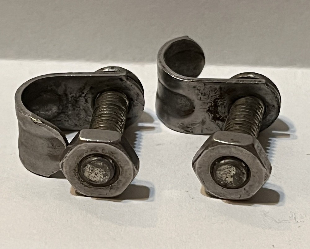 Frame mounted pannier clips--- fasteners---hooks