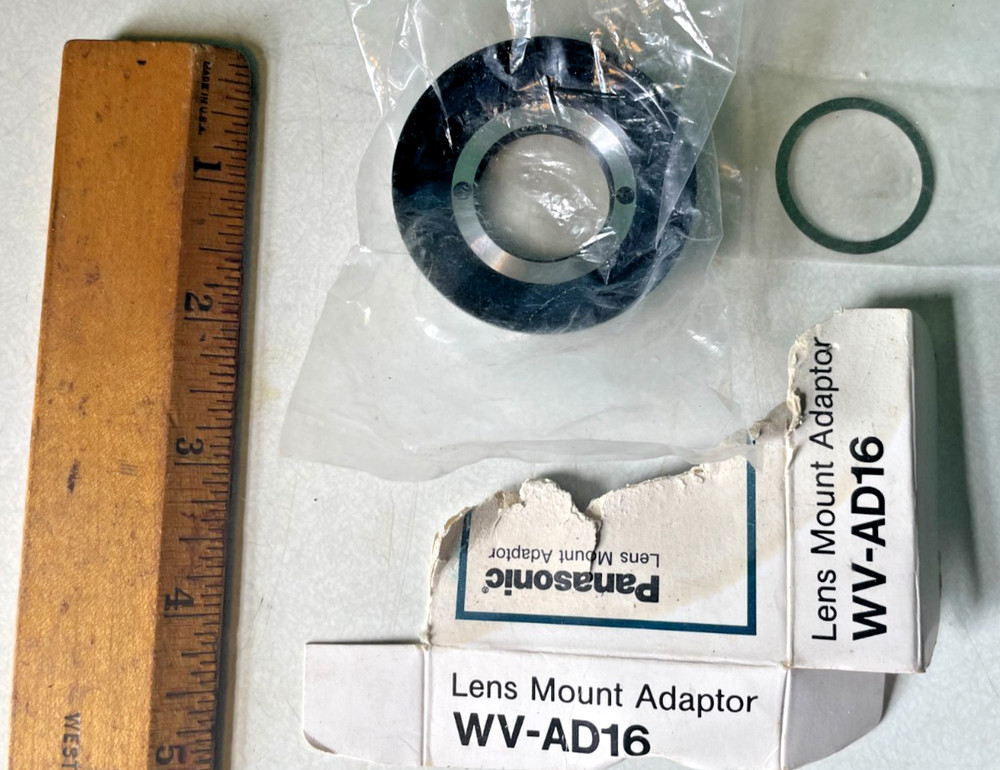 Vintage Panasonic WV-AD16 Lens Mount Adaptor