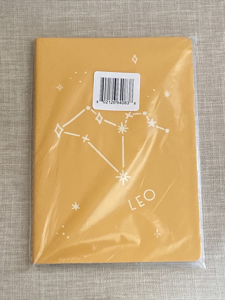 Punch Studio Astrology Sign Notebook- Leo