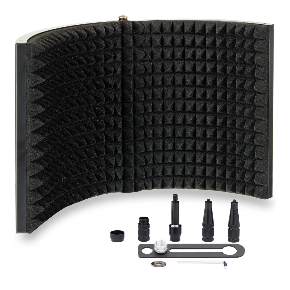 PRO Isolation Shield - Microphone Reflection Filter for Recording - Mic Studi...