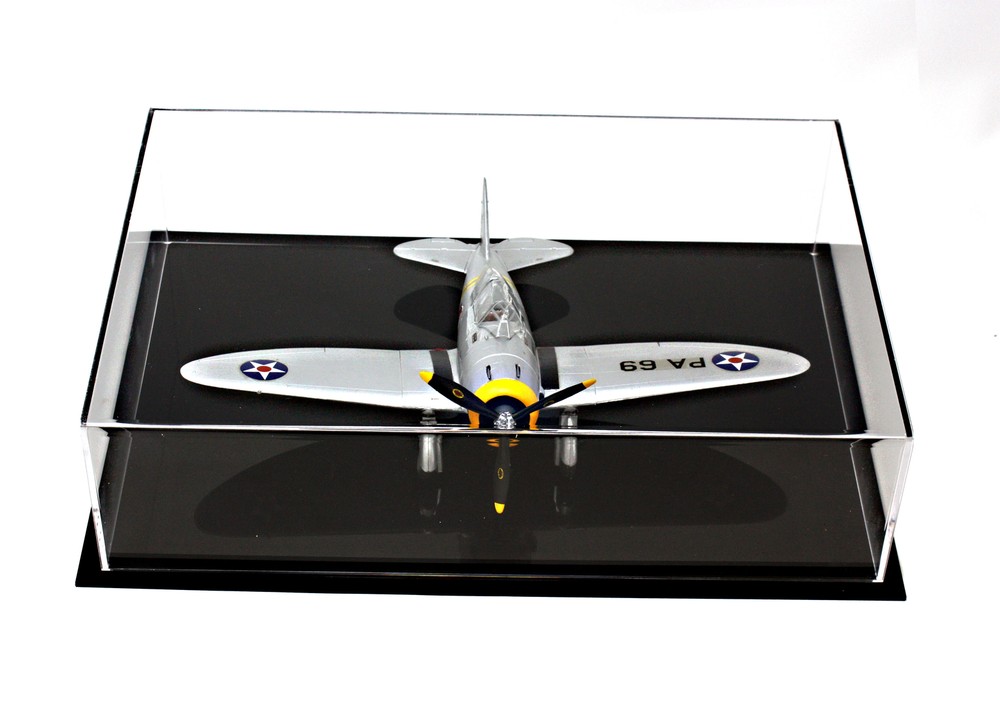 Deluxe Clear Acrylic Model Plane Display Case (A029-A)