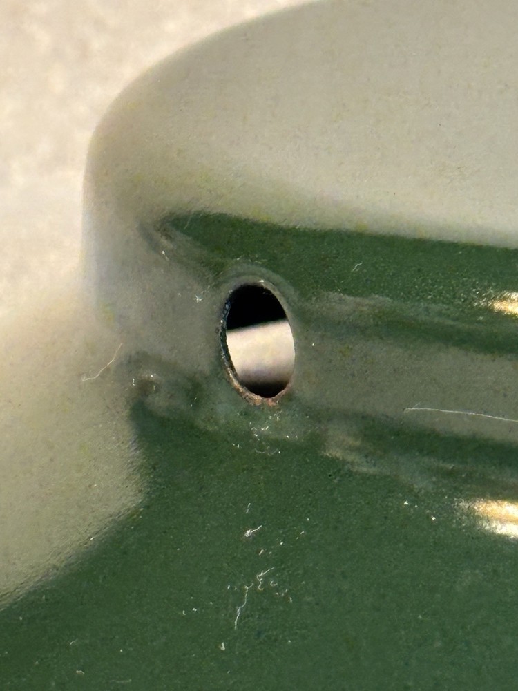 Coleman Early Version 5154B Propane Lantern Vent with Attached Bracket & Nut