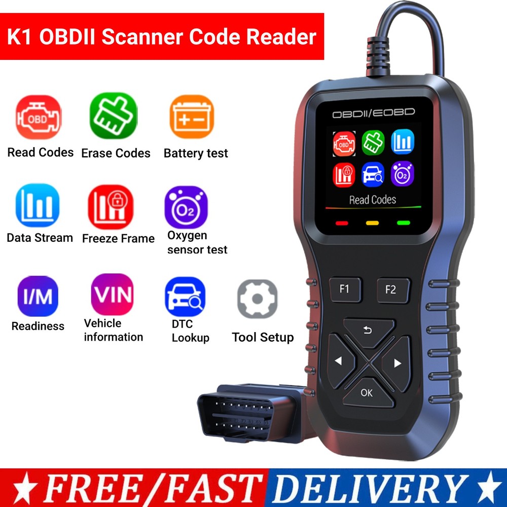 Automotive OBD Code Reader OBD2 Scanner Car Check Engine Fault Diagnostic Tool
